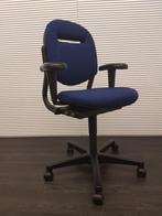 Bureaustoel Ahrend 220 donkerblauw, Ophalen, Blauw, Zo goed als nieuw, Bureaustoel