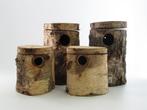 Berkenhout broedblokken, Dieren en Toebehoren, Vogels | Hokken en Kooien, Ophalen of Verzenden, Nieuw, Hout, Broedkooi of Kweekkooi