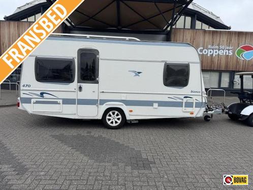Fendt Bianco Classico 470 TFB 2008 MOVER + NIEUWE TENT!, Caravans en Kamperen, Caravans, Bedrijf, tot en met 4, 1000 - 1250 kg