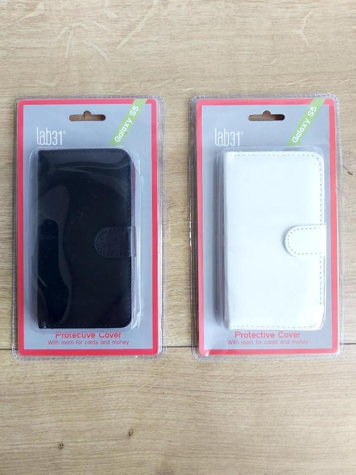 Samsung Galaxy S5 covers, zwart en wit, Telecommunicatie, Mobiele telefoons | Hoesjes en Frontjes | Samsung, Nieuw, Frontje of Cover