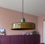 Groene Bauhaus stijl lamp - Nieuw in doos, Ophalen of Verzenden, Nieuw, Glas, Minder dan 50 cm