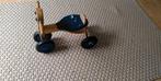 Loopfietsje, hout, 4 wieltjes, beige met blauw, Ophalen, Gebruikt, Loopfiets