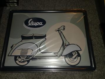 Vespa reclameborden groot model 30x40 relief beschikbaar voor biedingen