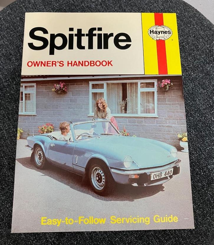Haynes Owner’s Handbook – Triumph Spitfire (H440), Boeken, Auto's | Boeken, Zo goed als nieuw, Overige merken, Ophalen of Verzenden