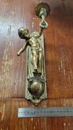 Koperen wand kandelaar/kaarsenhouder, Verzenden, Koper