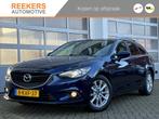 Mazda 6 2.0 TS+ 145PK Lease Pack Navi Pdc Stoelverw, Voorwielaandrijving, 680 kg, Blauw, USB