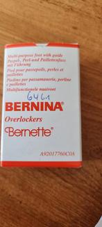 Bernina multifunctionele naaivoet lockmachine, Hobby en Vrije tijd, Lockmachine, Ophalen of Verzenden, Bernina