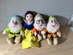 Sneeuwwitje en 3 Dwergen Knuffels, Ophalen of Verzenden, Gebruikt, Overige typen