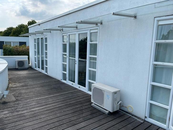 Overkapping luifel deurluifel rvs/glas op maat gemaakt NIEUW, Tuin en Terras, Overkappingen, Nieuw, Overige typen, Ophalen of Verzenden