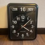 Twemco Dementie klok zwart zgan, Huis en Inrichting, Ophalen of Verzenden, Gebruikt, Analoog, Wandklok
