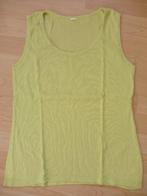 Top lime groen ribbel met strass steentjes maat XL, Maat 46/48 (XL) of groter, Ophalen of Verzenden, Zo goed als nieuw, Zonder mouw