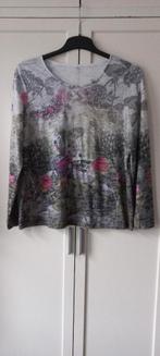 Gerry Weber top olijfgroen-meerkleurig maat 44 zgan, Kleding | Dames, Tops, Maat 42/44 (L), Ophalen of Verzenden, Zo goed als nieuw