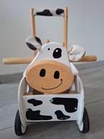 Loopwagen / loopkar KOE - merk I'm toy, Kinderen en Baby's, Speelgoed | Houten speelgoed, Ophalen, Gebruikt, Duw- of Trekspeelgoed