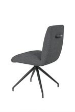 Eetkamerstoel Guus in een antraciet bouclé stof, Ophalen, Nieuw, Vijf, Zes of meer stoelen, Modern