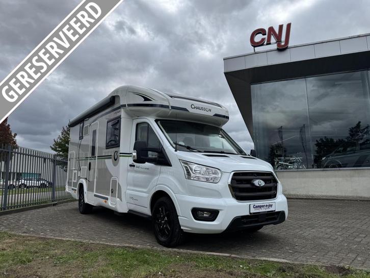 Chausson Titanium Ultimate 640 automaat 170 pk, Caravans en Kamperen, Campers, Bedrijf, tot en met 4, Half-integraal, Chausson