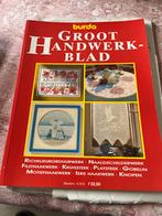 groot handwerkblad  BURDA, Ophalen, Zo goed als nieuw, Breien en Haken