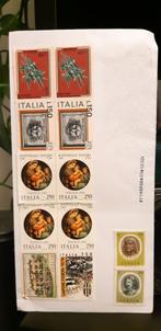Brief met 12 onbestempelde Italiaanse postzegels, Ophalen, Postfris