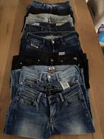 14 skinny broeken van o.a. Tommy, Supertrash, Diesel, Replay, Kleding | Dames, Ophalen, Gedragen, Overige kleuren, W28 - W29 (confectie 36)