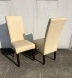 38 nette horeca restaurant stoelen Lisa kunstleder beige, Huis en Inrichting, Stoelen, Ophalen, Overige kleuren, Hout, Zo goed als nieuw