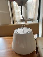 Vintage Melkglas Lamp, Ophalen, Gebruikt, Glas, Minder dan 50 cm