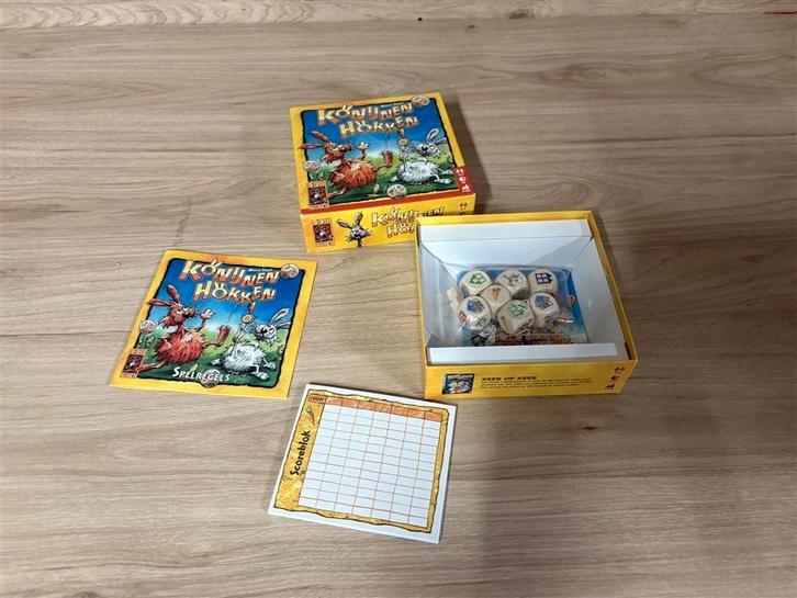 konijnen hokken 999 games [4152], Hobby en Vrije tijd, Gezelschapsspellen | Bordspellen, Zo goed als nieuw, Ophalen of Verzenden