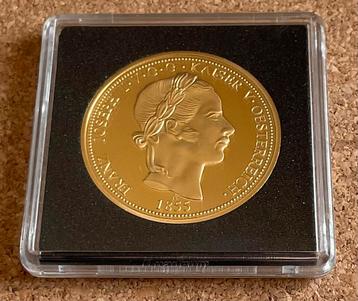 Penning / Replica - Oesterreich Frans Joseph Eine Mark 1855 beschikbaar voor biedingen