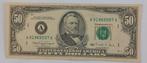 USA 50 Dollar 1990 letter A (Boston), Postzegels en Munten, Bankbiljetten | Amerika, Verzenden, Noord-Amerika, Los biljet