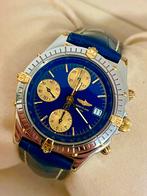 Breitling Chromat B13050.1 Staal/Goud, Ophalen, Leer, Breitling, Polshorloge