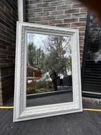 Brocante witte spiegel, Ophalen, Zo goed als nieuw, Rechthoekig