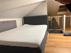 Ikea boxspring, Huis en Inrichting, Slaapkamer | Bedden, Ophalen, Tweepersoons, 140 cm, Zo goed als nieuw