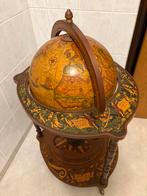 Antieke bar globe drank wereldbol barglobe globebar minibar, Ophalen of Verzenden