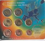 Blister Spanje 2000 euromunten, Verzenden, Spanje, 2 euro, Setje