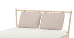 Set Ikea Björksnäs kussens en hoezen, Huis en Inrichting, Slaapkamer | Beddengoed, Beige, Tweepersoons, Ophalen of Verzenden, Zo goed als nieuw