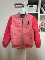 WE Fashion roze groene reversible zomerjas mt 122/128, Ophalen, Meisje, Zo goed als nieuw, WE Fashion