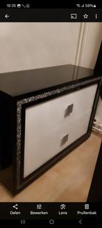 Zwart/wit Italiaanse set, Huis en Inrichting, Complete inboedels, Ophalen of Verzenden
