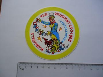 sticker oud Grapjassen carnaval club cv oeteldonk strip retr beschikbaar voor biedingen