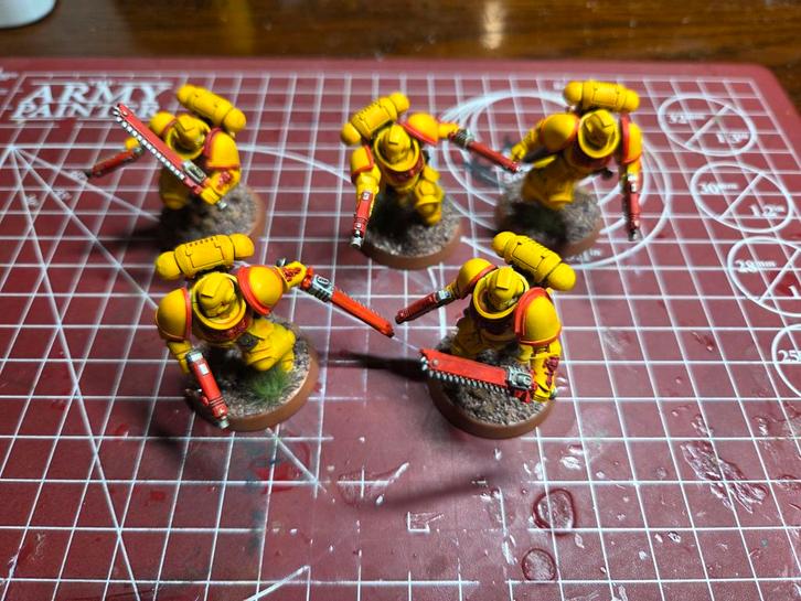 Assault Intercessors (4), Hobby en Vrije tijd, Wargaming, Zo goed als nieuw, Warhammer, Ophalen of Verzenden