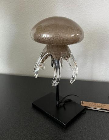 J-Line Glazen Ornament Kwal op voet Bruin S Nieuw! beschikbaar voor biedingen
