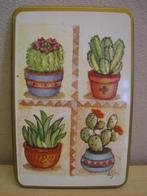 Magneetje met cactussen, maat 9x6cm, Ophalen of Verzenden, Gebruikt