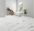 Pvc klik Carrara Marmer Newtown met integreerde ondervloer, Nieuw, 75 m² of meer, Laminaat, Ophalen of Verzenden