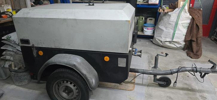 Mobiele Compressor Ingersoll Rand - Goed Onderhouden, Doe-het-zelf en Verbouw, Overige Doe-het-zelf en Verbouw, Gebruikt, Ophalen