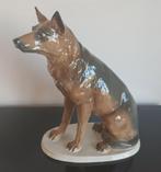 Hutschenreuter  , Fraai Porselein Beeld van een Herdershond, Ophalen of Verzenden