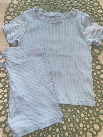ZGAN, lichtblauw unisex zomerset/-pyjama, Primark, maat 92 beschikbaar voor biedingen