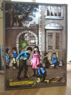 Glasschilderij gebrandschilderd *Kinderspel *Vintage, Verzamelen, Ophalen of Verzenden