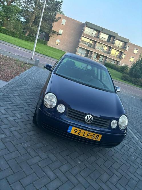 Volkswagen Polo 1.4 55KW 2002 Blauw, Auto's, Volkswagen, Particulier, Polo, Airbags, Airconditioning, Elektrische buitenspiegels