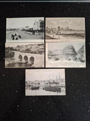 105 Oude Franse Ansichtkaarten - Begin 1900 beschikbaar voor biedingen