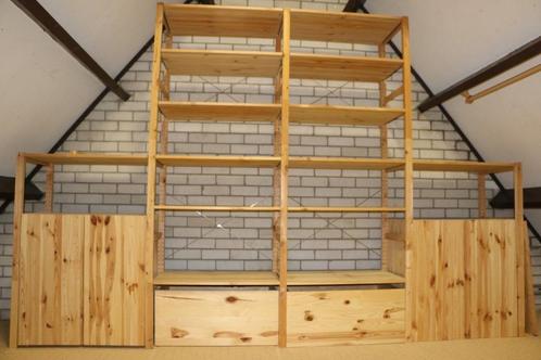 Ikea Ivar inzetkasten hoekplanken voorzetdeurtjes opberglade, Huis en Inrichting, Kasten | Wandmeubels, Gebruikt, 25 tot 50 cm
