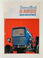 Landini R 8500 trekker tractor folder brochure, Ophalen of Verzenden, Gelezen