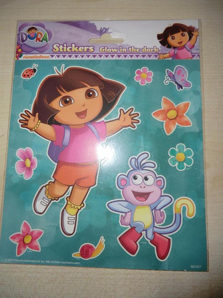DORA glow in the dark stickers *~~nieuw~~*, Verzamelen, Stickers, Nieuw, Overige typen, Verzenden