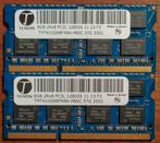 16 GB 2x8GB DDR3L 1600MHz PC3-12800 Teikon Sodimm 1529, Computers en Software, RAM geheugen, Gebruikt, Verzenden, DDR3, 1600MHz